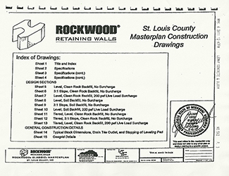 Rockwood Classic Retaining Wall Masterplan